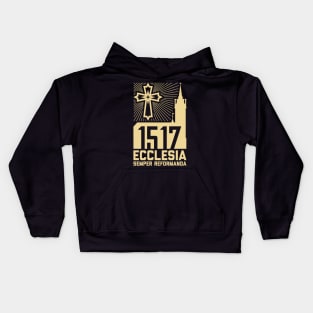 Ecclesia semper reformanda Kids Hoodie